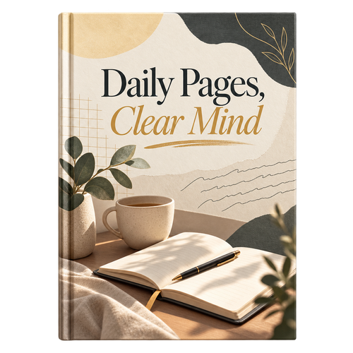 Daily Pages, Clear Mind ebook cover